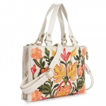Floral Embroidered Handbag