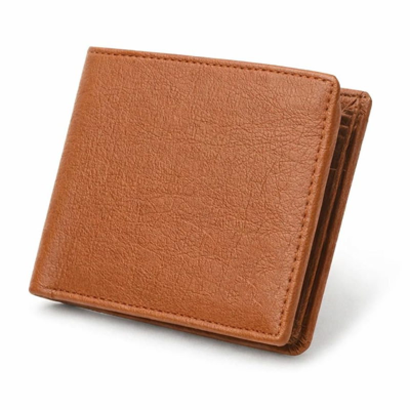 Men’s Vegan Leather Wallet with Coin Pocket