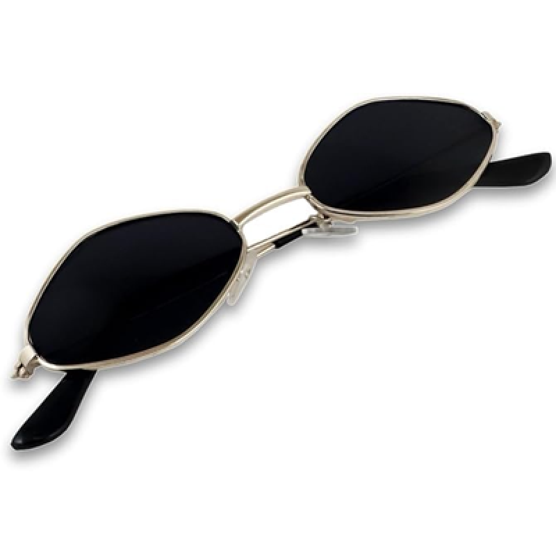 Diamond Shape Cat Eye Women's Sunglasses Lightweight Frames Provide Uv Protection,Small Metal Frames Making Them Ideal For Everyday Wear.,Non-Polarize