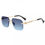 UV Protected Square Rimless Sunglasses