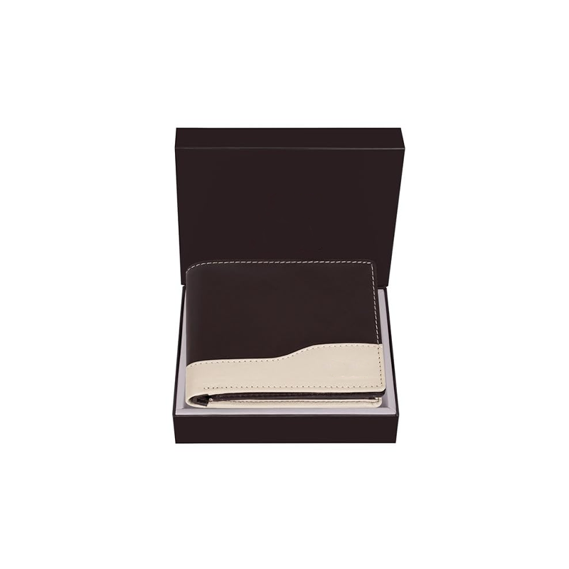 Brown/Sand Leather Wallet for Men | Wallets Men with RFID Blocking | Mens Wallet