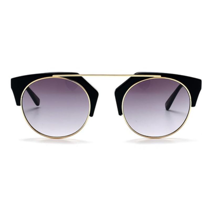Hilfiger Women's Non-Polarized Metal Round Sunglasses