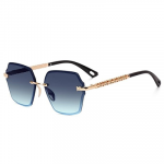 UV Protected Designer Rimless Oversized Sunglasses for Women