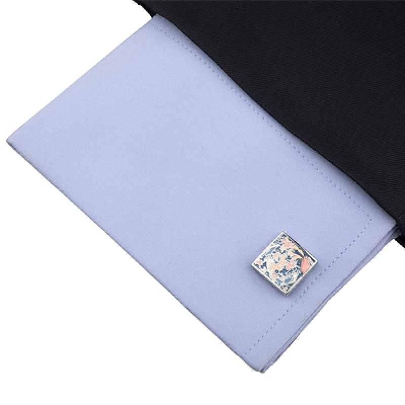 Designer Multicolor Enamel Cufflinks for Men