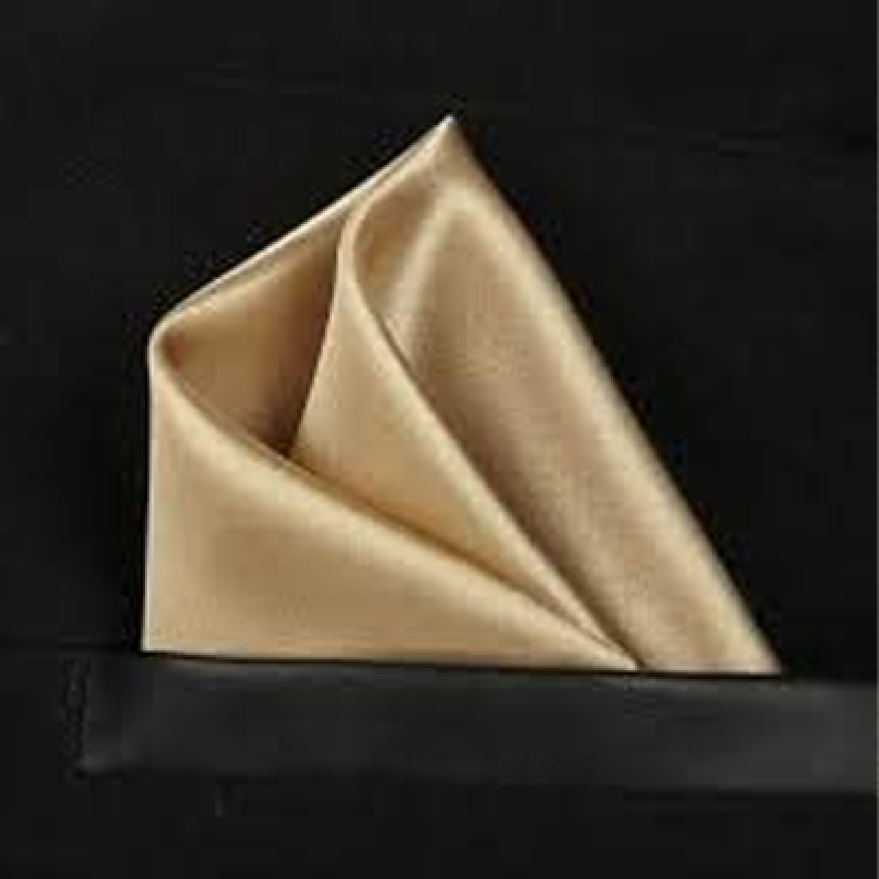 Satin Pocket Square for Men, Wedding Handkerchief for Suits, Blazers & Tuxedo Men's Pocket Square