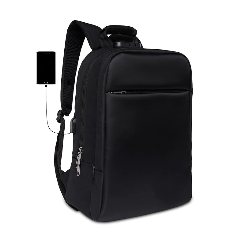 Anti Theft Number Lock Backpack Bag with 15.6 Inch Laptop Compartmen
