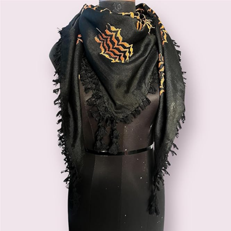 Keffiyeh Shemagh Scarf for Men – Tactical Military Desert Head Wrap | Traditional Palestinian Arafat Scarf