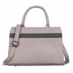 Women's Structured Faux Leather Handbag
