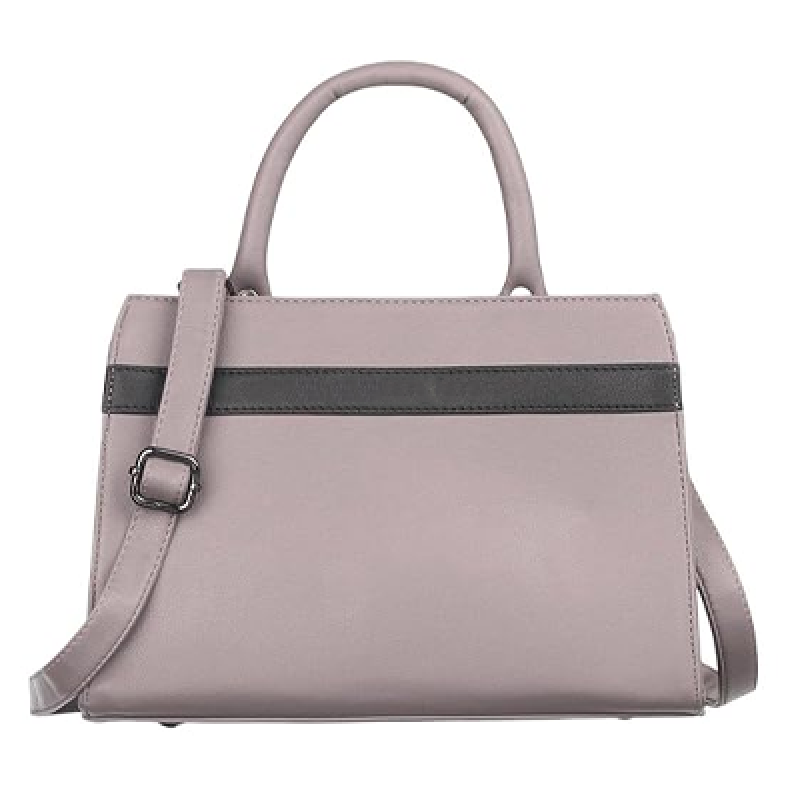 Women's Structured Faux Leather Handbag