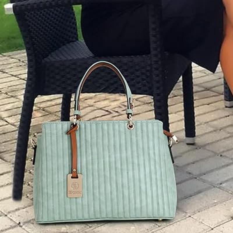 Women's Striped Line Handbag for Women