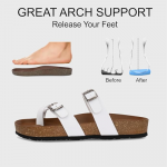 Women’s Berkin-Style Slip-On Sandals