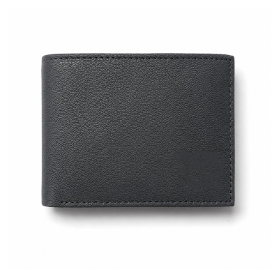 Leather Wallets for Man Original Bi Fold Slim Men Wallet with ID Window Easy Access 5 Card Slots Coin Pocket Durable Genuine Leather Compact Design Gi