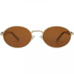Retro Oval Sunglasses for Men & Women | Metal Frame | UV400 Protection | Durable, Stylish & Trending Shades
