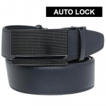 Men's Auto Lock PU Leather Belt