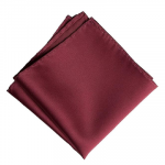 Satin Pocket Squar With Floral Stick Brooch Lapel Pin Boutonniere for Men Women for Office Corporate Party Suit Blazer