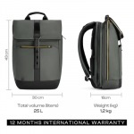 The Venture, Unisex backpack for Work and Travel | Premium Fabric and Water Resistant |Flat-Open design compartment with Laptop & Tablet sleeve