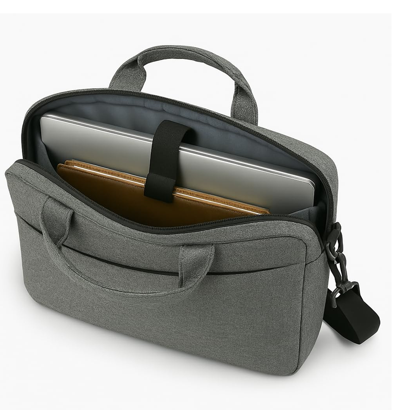 Mystic 15.6 inch (39.6cm) Laptop Briefcase Shoulder Sling Office Business Professional Travel