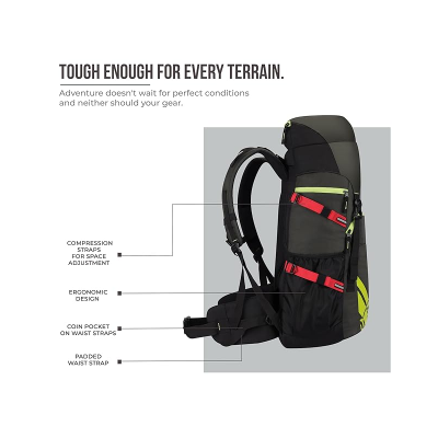 50L Extra Large Water Resistant Rucksack