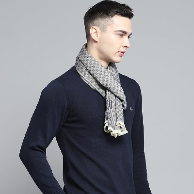 Carlo Mens Self Design Muffler