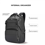 Faux Leather 17"/25L Medium Water Resistant laptop Backpack/Casual Backpack