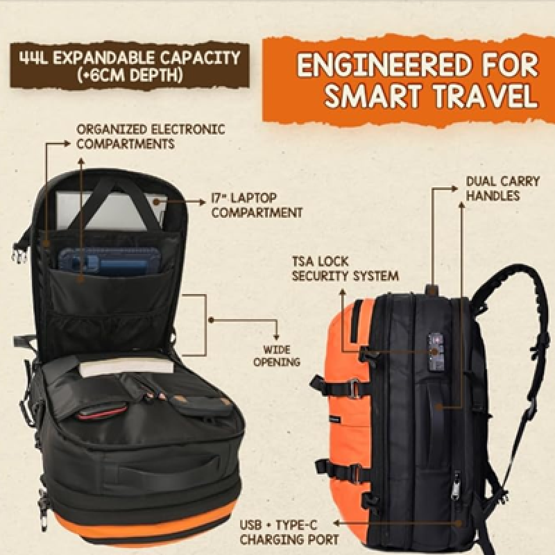 premium travel bagpack-cabin pack for man and women trip