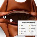 Women's Style Diva Satchel Tote Handbag for Women