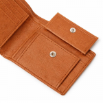 Men’s Vegan Leather Wallet with Coin Pocket