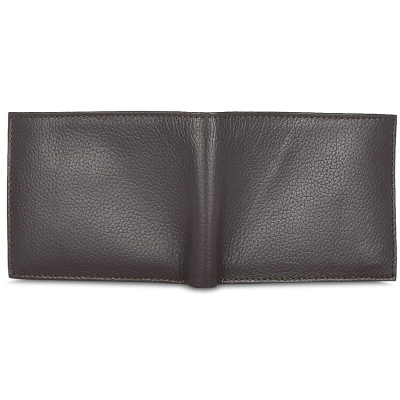 Men's Global Coin Wallet Felix - Brown | 1 Coin Pocket | 2 Compartments | 4 Cards Slots | Stylish Men's Leather Wallet