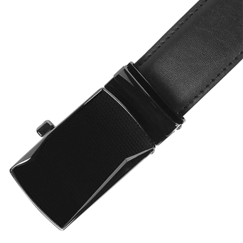 Men's Leather Auto Lock Belt