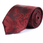 Random Stripe Necktie For Men jacquard Self Drsign Fabric Ties