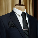 Tie for Men – Striped Silk Neck Ties Set with Cufflinks Flower Pin, Pocket Square & Black Gift Box, Combo Necktie Sets for Office Wear, Formal Suits &
