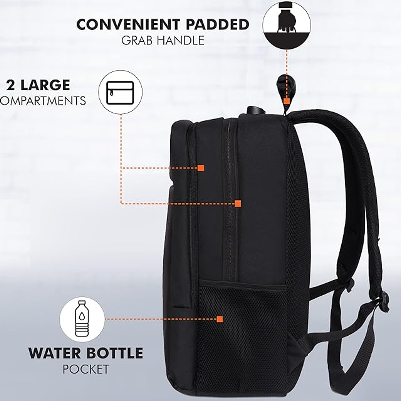 Anti Theft Number Lock Backpack Bag with 15.6 Inch Laptop Compartmen