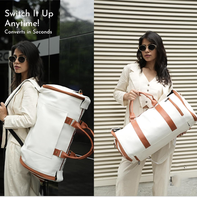 2-in-1 Convertible Travel Bag