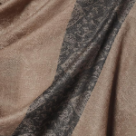 Woven Mens Stole, Self Weave Design, Mens Muffler, Warm Cashmere Feel