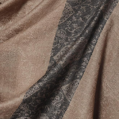 Woven Mens Stole, Self Weave Design, Mens Muffler, Warm Cashmere Feel