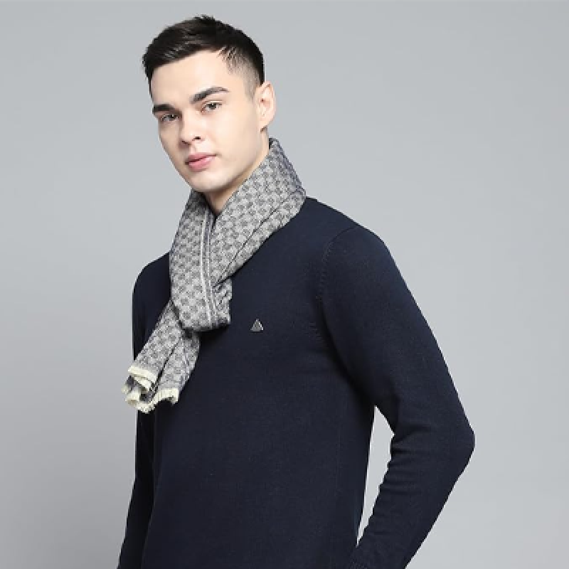 Carlo Mens Self Design Muffler