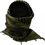Men's And Women's Military Shemagh Actual Army Quality, Tactical, Olive Green, Cotton Multi Purpose Scarf For All Seasons, Soft And Breathable