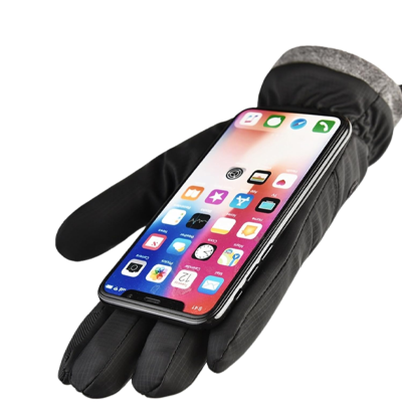 Winter Gloves for Men and Women, Touchscreen Winter Gloves, Thermal Gloves, Anti-Slip Palm Design for Outdoor Grip, Hiking Gloves Winter, Cold Weather