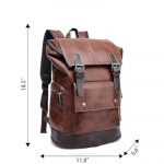 Backpacks Vegan Leather Casual Backpack Multipurpose Travelling Bags Daypacks For Men And Women