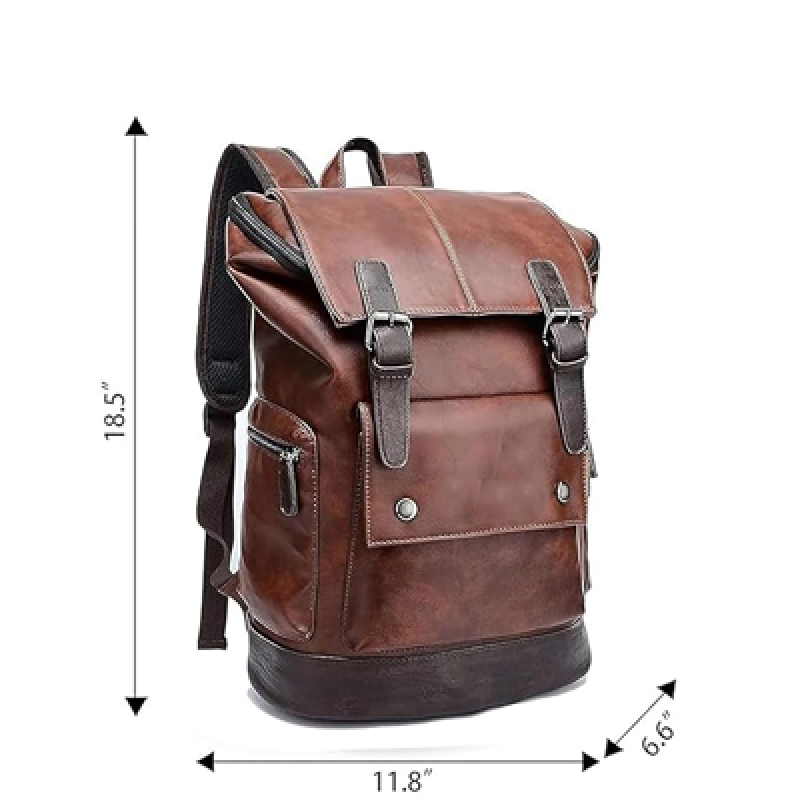 Backpacks Vegan Leather Casual Backpack Multipurpose Travelling Bags Daypacks For Men And Women