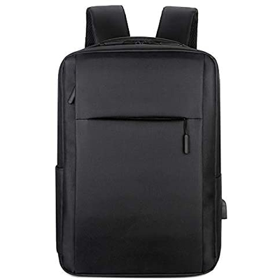 17.3 Inch Lightweight Casual Laptop Backpack with USB Charging Port for Men and Women Waterproof Backpack for Work Travel College