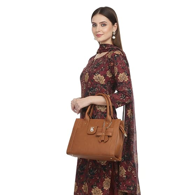 Women's Ocean Side Satchel Tote Handbag