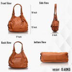 Women's Style Diva Satchel Tote Handbag for Women
