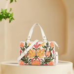 Floral Embroidered Handbag