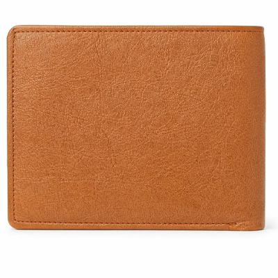 Men’s Vegan Leather Wallet with Coin Pocket