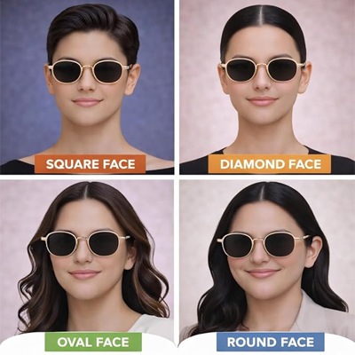 Ponderable UV Protection Coating Round Sunglasses for Men and Women Classic Metal Sun Glasses
