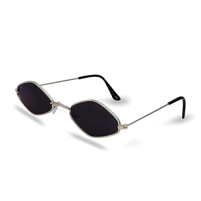 Diamond Shape Cat Eye Women's Sunglasses Lightweight Frames Provide Uv Protection,Small Metal Frames Making Them Ideal For Everyday Wear.,Non-Polarize