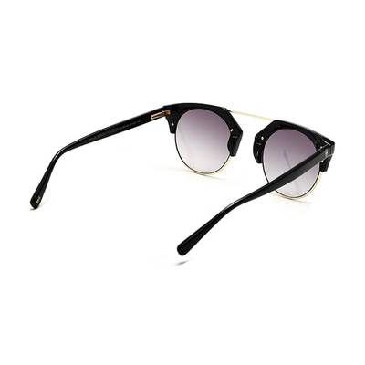 Hilfiger Women's Non-Polarized Metal Round Sunglasses