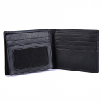 Black Men's Wallet Stylish Genuine Leather Wallets for Men Latest Gents Purse with Card Holder Compartment