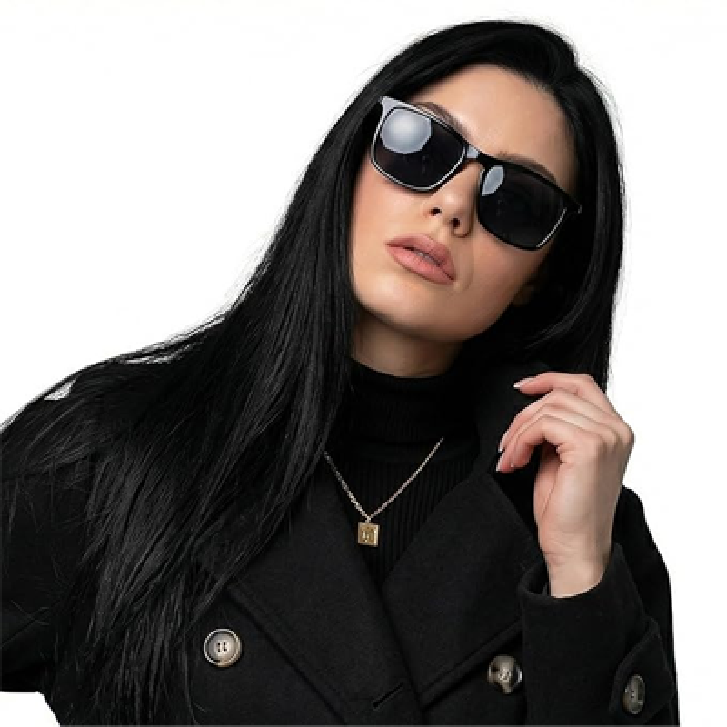 Full Rim Square Stylish Sunglasses | Polarized And UV Protected | For Men And Women | Large